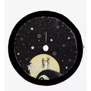 Disney The Nightmare Before Christmas Jack & Sally Tree Skirt